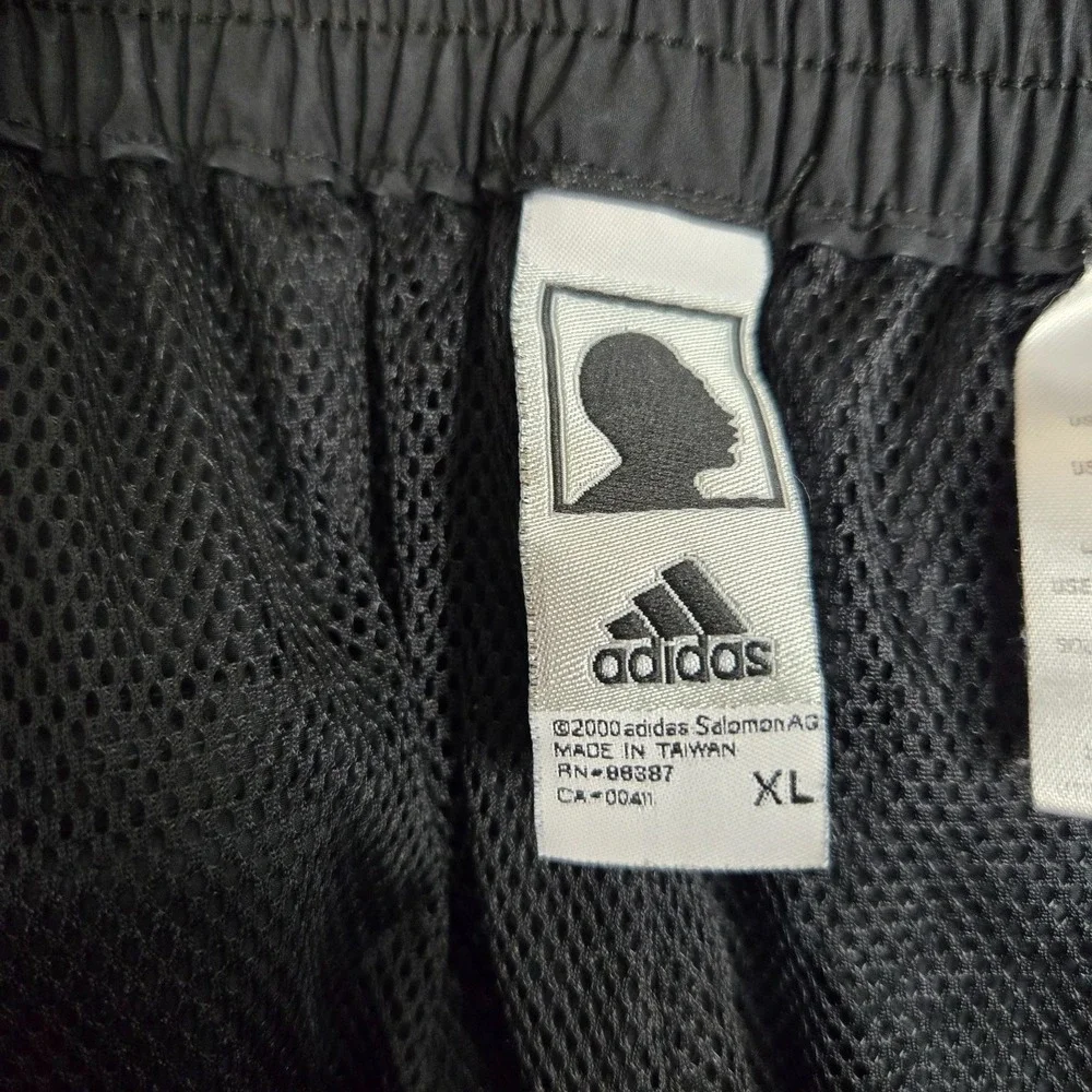 Adidas Vintage Kobe Bryant Track Pants Men XL Black Y2K Salomon vented mesh line